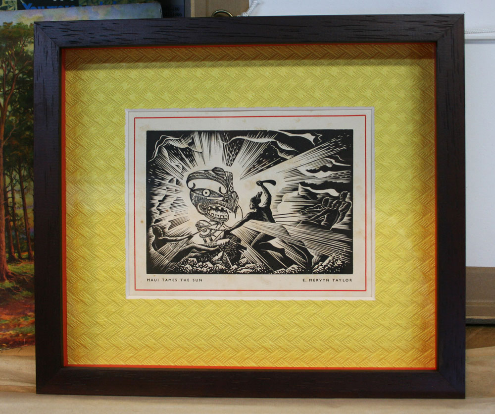 Fancy mat board » Sam Broad Art and Framing, Wellington NZ